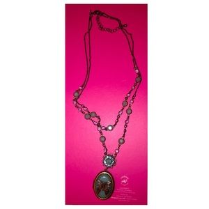 Vintage Avon Butterfly Locket Necklace